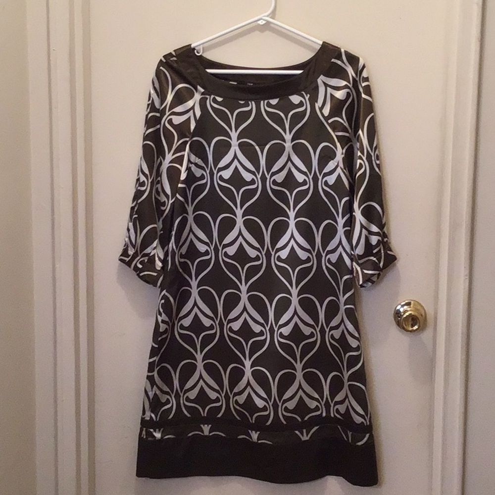 H&M Abstract Print Design Three Quarter Sleeves D… - image 5